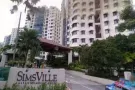👍👍可报地址！巴耶利峇地铁站旁SIMSVILLE公寓冷气佣人房