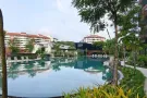 走路10min到sim，免费巴士去金文泰