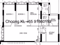 武吉班讓大牌538 JELAPANG ROAD政府組屋4房式出售高樓角頭通風明亮