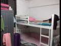 老文禮床位上鋪出租，3人間，一人$400隻限女性，沒冷氣。不可煮， 可以抱任何地址